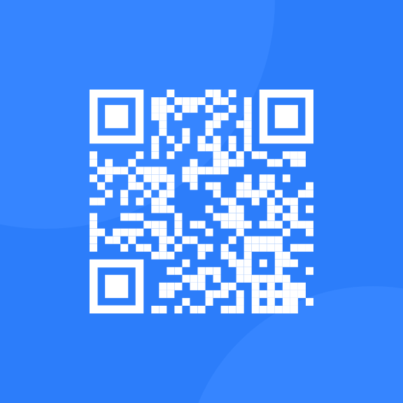 QR Code that redirects to the Frontend Mentor website